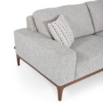 Καναπές τριθέσιος Secret γκρι 215x104x88cm ed2708 - Image 5