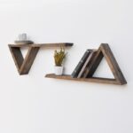 Ραφιέρα τοίχου Avra 40x9x20cm ξύλινη ed2777