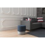 Σκαμπό Felix σκούρο μπλέ 40x40x42εκ ed2802