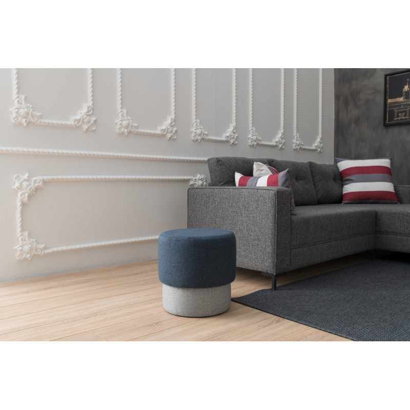 2802_0-800x800 Σκαμπό Felix σκούρο μπλέ 40x40x42εκ ed2802 - Image 1