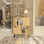 Ντουλάπι Makro Sapphire Oak μελαμίνη 70x35x90cm ed3165 - Image 4