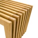 Σκαμπό Gudas δρυς οξιά 175x36x45εκ ed3182 - Image 3