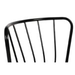 Καρέκλα Star μαύρο χρώμα μέταλλο 43x42x84cm set 4τεμ ed3400 - Image 3