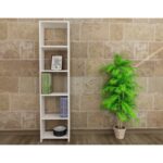 Βιβλιοθήκη Goksu άσπρο μελαμίνη 38 6x19 5x160εκ ed3414