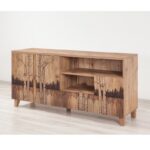 Έπιπλο τηλεόρασης Marea 160x45x76cm atlantic pine ed3489 - Image 5