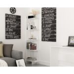 Βιβλιοθήκη Alis άσπρο μελαμίνη 45x22x170εκ ed3507