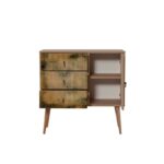 Μπουφές Verybox oak μελαμίνη 90x40x90cm ed3517 - Image 3