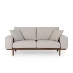 Καναπές διθέσιος Istanbul εκρού χρώμα 187x95x86cm ed3523