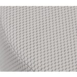 Σκαμπό Moon κρεμ μεταλλικό πόδι 40x40x40εκ ed3542 - Image 2