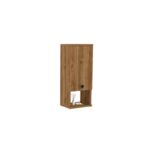 Ντουλάπι μπάνιου Mis καρυδί μελαμίνη 30x21 8x71εκ ed3689 - Image 3