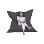 Πουφ Giant Cushion 140x180 αδιάβροχο ύφασμα fume ed3707