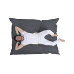 Πουφ Giant Cushion 140x180 αδιάβροχο ύφασμα fume ed3707 - Image 4