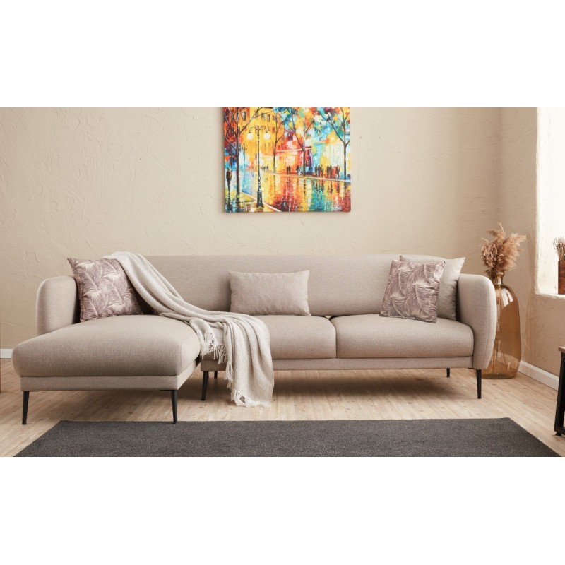 3714_0-800x800 Γωνιακός καναπές Venus L κρεμ 265x163x80cm ed3714 - Image 1