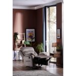 Πολυθρόνα relax Enjoy ξύλο 80x80x105cm ύφασμα γκρι ed3782 - Image 3