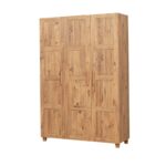 Ντουλάπα Hedera atlantic pine μελαμίνη 120x48x189εκ ed402 - Image 4