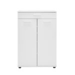 Ντουλάπια Adress άσπρο μελαμίνη 73x35x108εκ ed4050 - Image 4