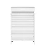 Ντουλάπια Adress άσπρο μελαμίνη 73x35x108εκ ed4050 - Image 2