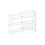 Ράφι κουζίνας Kolin δρυς μελαμίνη 85x15x65εκ ed4073 - Image 2