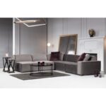 Γωνιακός καναπές Lego 300x276cm γκρι ed4139