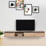 'Επιπλο τηλεόρασης Dublin 180x25x30cm μελαμίνη ed4224