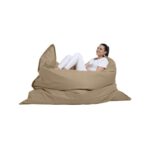 Πουφ Giant Cushion 140x180 αδιάβροχο ύφασμα Mink ed4254 - Image 3