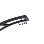 Deco ραφιέρα Atlantic pine μαύρο μελαμίνη 85x35x180cm ed427 - Image 3