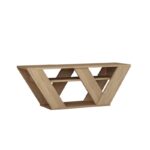 Έπιπλο τηλεόρασης Farfalla oak χρώμα 110x30x40cm ed429 - Image 5