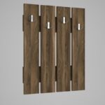 Έπιπλο εισόδου Anta καρυδί χρώμα μελαμίνη 64 7x3 6x80cm ed4348 - Image 4