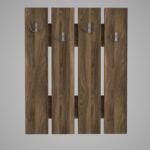 Έπιπλο εισόδου Anta καρυδί χρώμα μελαμίνη 64 7x3 6x80cm ed4348 - Image 3