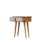 Κομοδίνο Astava δρυς άσπρο μελαμίνη 40x35x65 6εκ ed4416 - Image 3