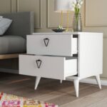 Κομοδίνο Grande 52x45x55 1cm μελαμίνη ed4497 - Image 4