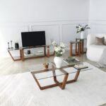 Έπιπλο τηλεόρασης Amalfi Walnut 158x35x35cm ed4560 - Image 5