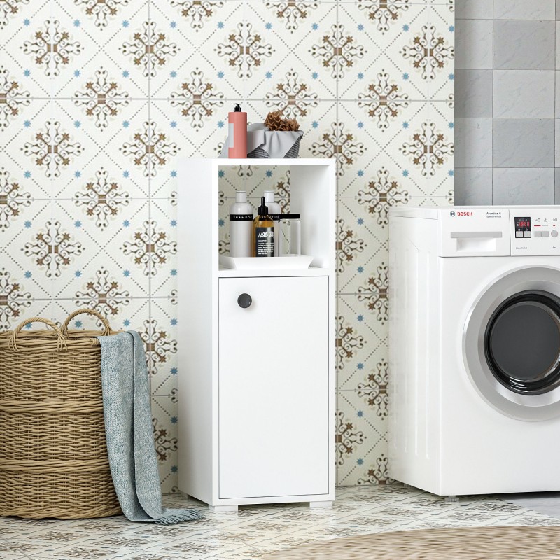 4574_0-800x800 Ντουλάπι μπάνιου Ahu άσπρη μελαμίνη 98 6x35cm ed4574 - Image 1