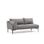 Γωνιακός καναπές Leo Right γκρι 255x150cm ed4706 - Image 5