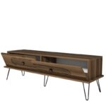 Έπιπλο τηλεόρασης Ena καρυδί 145x40x45cm ed4730 - Image 3