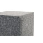 Σκαμπό Daisy γκρι ξύλινα πόδια 40x40x40εκ ed4731 - Image 5