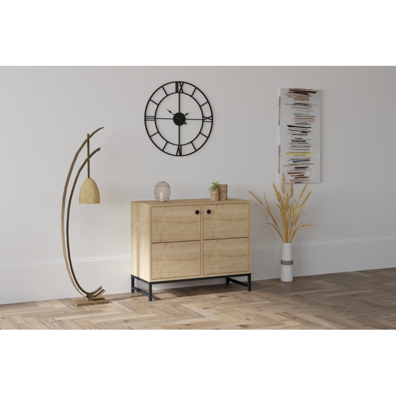 5033_0-800x800 Μπουφέ Venire 90x40x75cm μελαμίνη ed5033 - Image 1