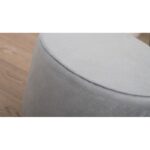 Σκαμπό Octo γκρί μεταλλικά πόδια 40x40x40εκ ed5071 - Image 4