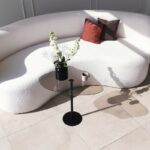 Τραπεζάκι σαλονιού Vale μαύρο μέταλλο γυαλί 60x45x50cm ed5154 - Image 4