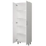 Ντουλάπι μπάνιου Copertina λευκό 59 4x31 5x161 5cm μελαμίνη ed518 - Image 4