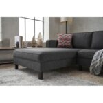 Γωνιακός καναπές Kale Left ανθρακί 258x181x83cm ed5228 - Image 5