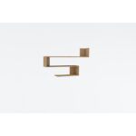 Ραφιέρα Penne Sapphire δρυς μελαμίνη 120x20x71εκ ed5263 - Image 3