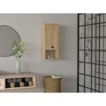 Ντουλάπι μπάνιου Mis sapphire μελαμίνη 30x21 8x71εκ ed5296