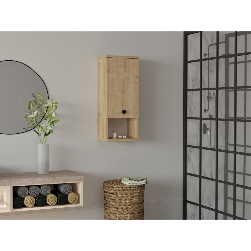 5296_0-800x800 Ντουλάπι μπάνιου Mis sapphire μελαμίνη 30x21 8x71εκ ed5296 - Image 1