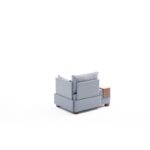 Πολυθρόνα Fly Right μπλε χρώμα 100x80x75cm ed5323 - Image 3