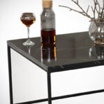 Τραπέζι σαλονιού Zinus μαύρο μελαμίνη μεταλλικά πόδια 95x55x43εκ ed5371 - Image 5