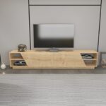 Έπιπλο τηλεόρασης Rhodes Oak 240x37 1x47 4cm ed5438