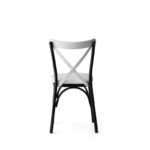 Καρέκλα Splendore άσπρο χρώμα μέταλλο 42x41x84cm σετ 4τεμ ed5509 - Image 5