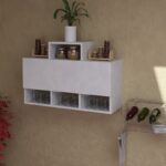 Ντουλάπι Colin άσπρο μελαμίνη 90x29 5x61εκ ed5566