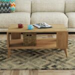 Τραπέζι σαλονιού Authentic δρυς μελαμίνη 90x41 6x54εκ ed5588 - Image 4